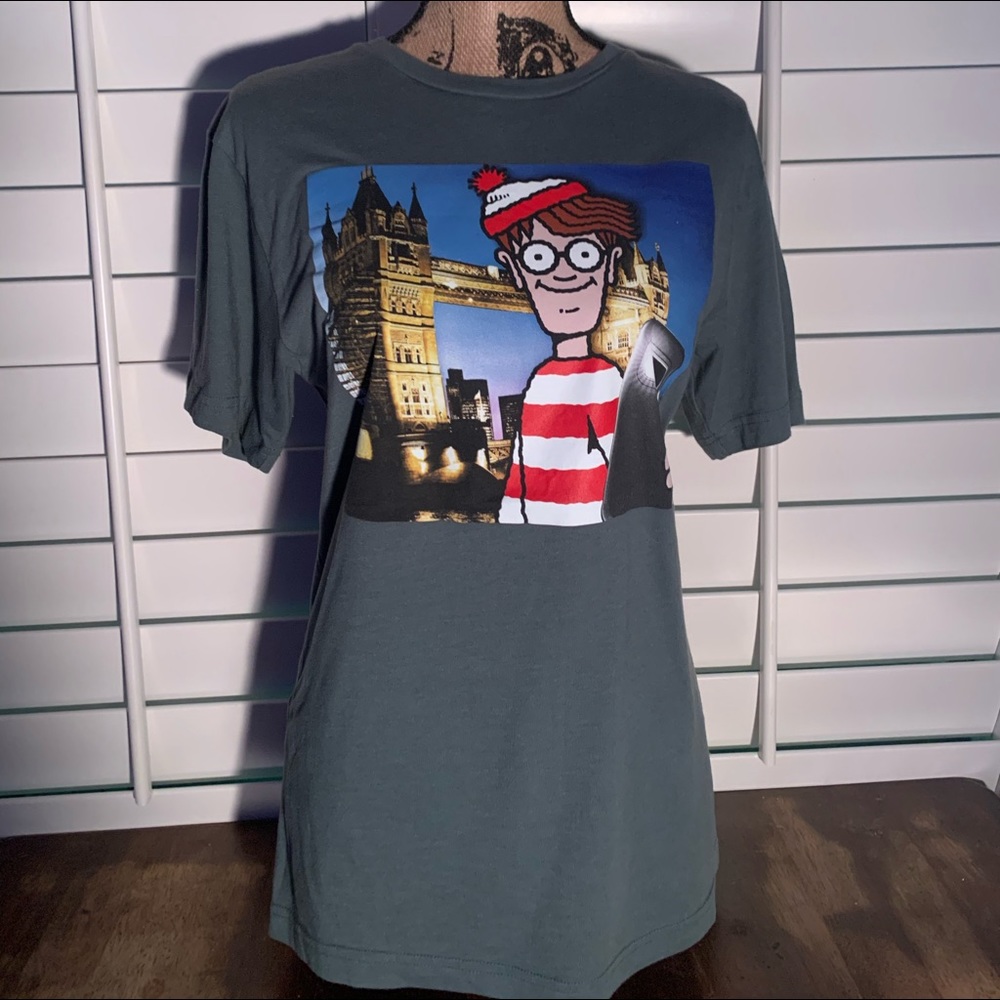 Where’s Waldo London Bridge Tee